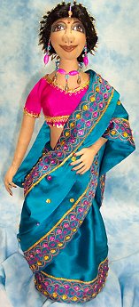 Maharani Amala - 18" Indian Princess Doll Pattern